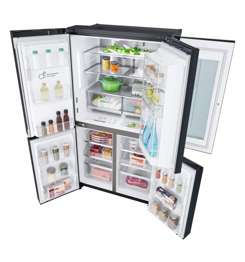 LG InstaView™ Door-in-Door™ GMX945MC9F Multi-Door Fridge Freezer