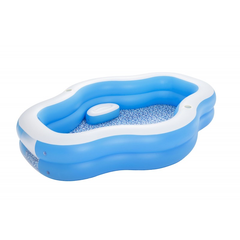 Bestway 54409 piscina fuori terra Piscina gonfiabile Piscina ovale Blu, Bianco