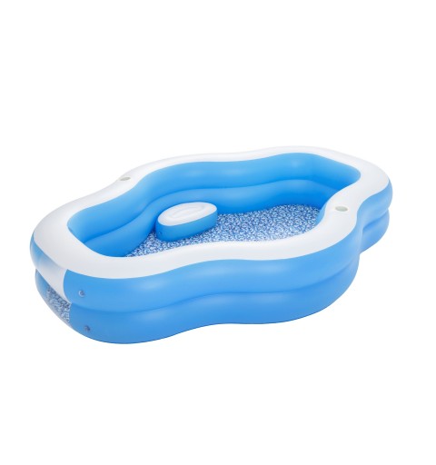 Bestway 54409 piscina fuori terra Piscina gonfiabile Piscina ovale Blu, Bianco