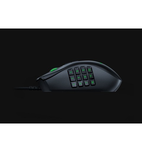 Razer Naga Trinity Maus rechts USB Typ-A Optisch 16000 DPI