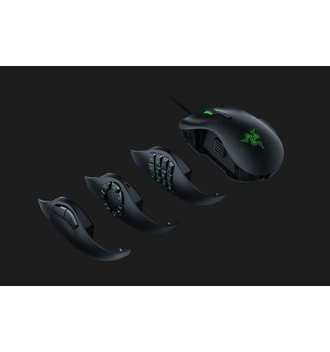 Razer Naga Trinity Maus rechts USB Typ-A Optisch 16000 DPI