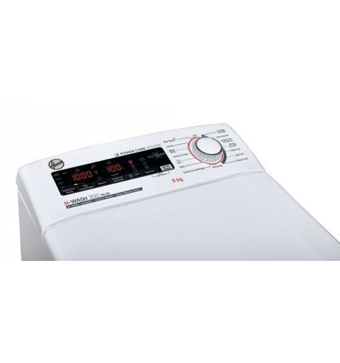Hoover H-WASH 300 PLUS H3TSM48TAMCE-11 Waschmaschine Toplader 8 kg 1400 RPM B Weiß