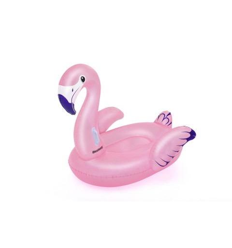 Bestway Bouée XXL à chevaucher Flamant Rose