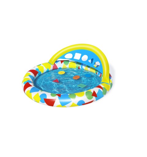 Bestway 47" x 46" x 18" 1.20m x 1.17m x 46cm Splash & Learn Kiddie Pool