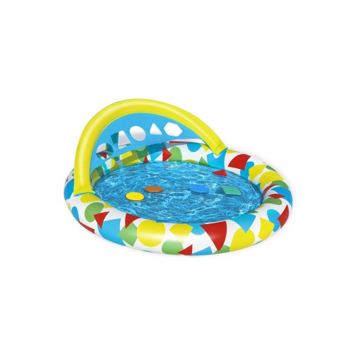 Bestway 47" x 46" x 18" 1.20m x 1.17m x 46cm Splash & Learn Kiddie Pool