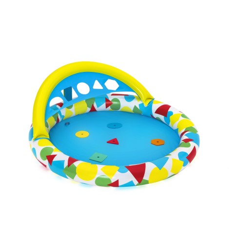 Bestway 47" x 46" x 18" 1.20m x 1.17m x 46cm Splash & Learn Kiddie Pool