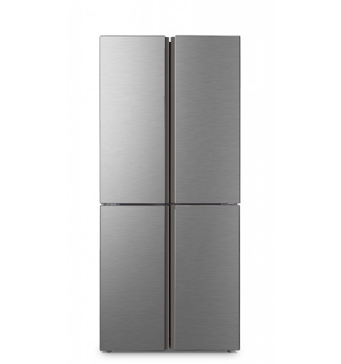 Hisense RQ515N4AD1 frigorifero side-by-side Libera installazione 394 L E Acciaio inossidabile