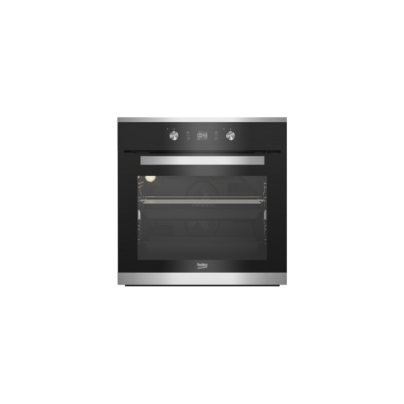 Beko BIM15300XPS horno 71 L 3000 W A+ Negro, Acero inoxidable