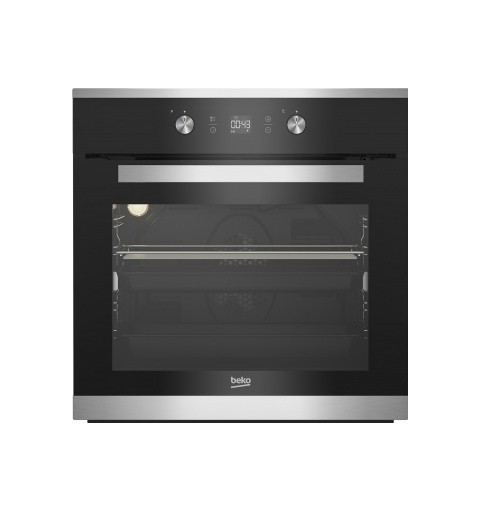 Beko BIM15300XPS horno 71 L 3000 W A+ Negro, Acero inoxidable