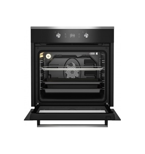 Beko BIM15300XPS horno 71 L 3000 W A+ Negro, Acero inoxidable