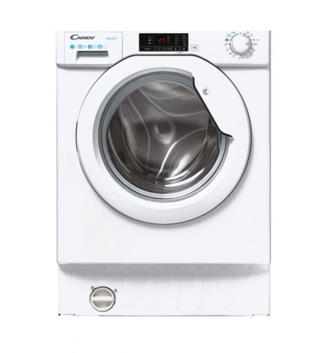 Candy Smart CBW 27D1E-S lavatrice Caricamento frontale 7 kg 1200 Giri min D Bianco