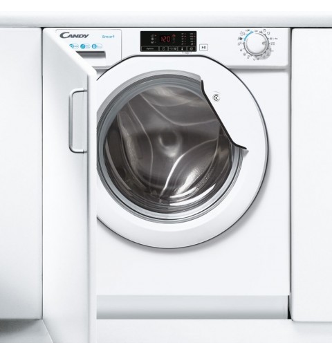 Candy Smart CBW 27D1E-S Waschmaschine Frontlader 7 kg 1200 RPM D Weiß