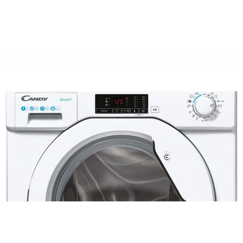 Candy Smart CBW 27D1E-S lavadora Carga frontal 7 kg 1200 RPM D Blanco