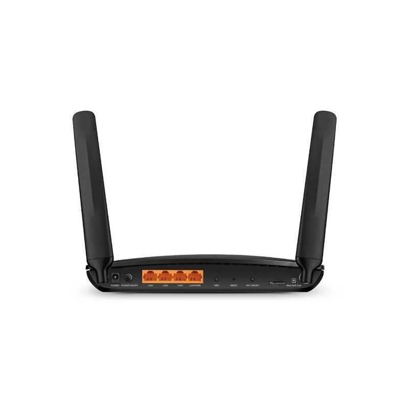 TP-LINK Archer MR600 router inalámbrico Gigabit Ethernet Doble banda (2,4 GHz 5 GHz) 3G 4G Negro