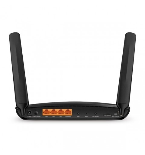 TP-LINK Archer MR600 router inalámbrico Gigabit Ethernet Doble banda (2,4 GHz 5 GHz) 3G 4G Negro