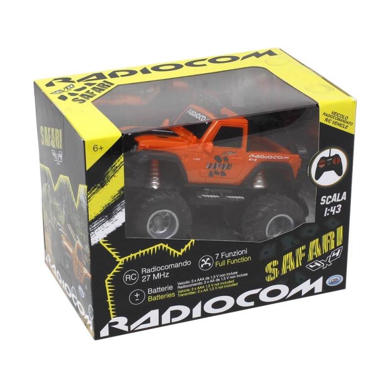 RADIOCOM SAFARI 1 43 Radio-Controlled (RC) model Car Electric engine