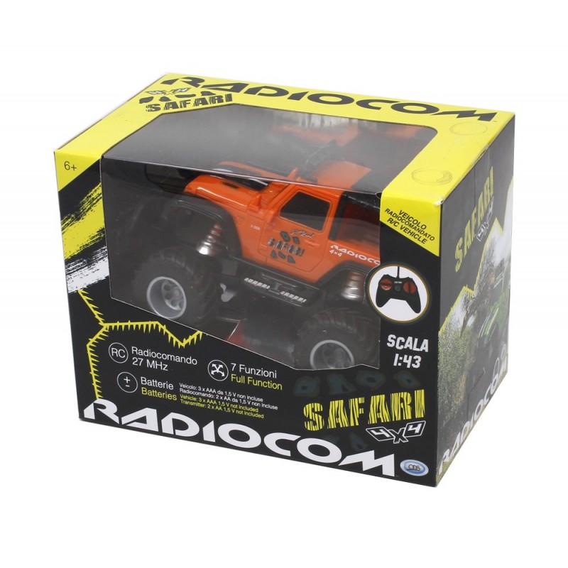 RADIOCOM SAFARI 1 43 modelo controlado por radio Coche Motor eléctrico