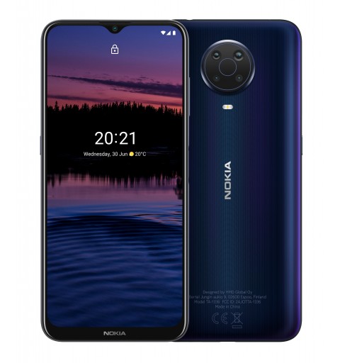 Nokia G20 16,5 cm (6.5") SIM doble Android 11 4G USB Tipo C 4 GB 64 GB 5050 mAh Azul