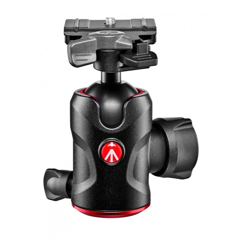 Manfrotto MH496-BH cabeza de tripode Negro Aluminio 1 4" Pelota Manfrotto MH496-BH cabeza de tripode Negro Aluminio 1 4" Pelota