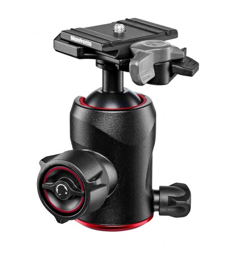 Manfrotto MH496-BH testa per treppiede Nero Alluminio 1 4" Palla