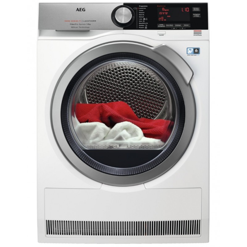 AEG T9 DEC 857D asciugatrice Libera installazione Caricamento frontale 8 kg A++ Bianco