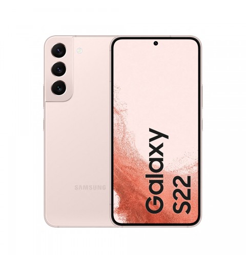 Samsung Galaxy S22 SM-S901B 15,5 cm (6.1 Zoll) Dual-SIM Android 12 5G USB Typ-C 8 GB 128 GB 4500 mAh Rosa-Goldfarben