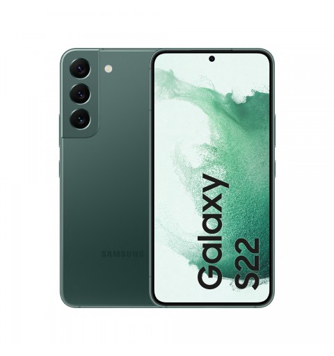 Samsung Galaxy S22 SM-S901B 15.5 cm (6.1") Dual SIM Android 12 5G USB Type-C 8 GB 128 GB 4500 mAh Green