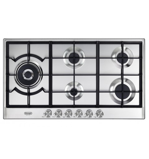 De’Longhi NSL 590D X hob Stainless steel Built-in 90 cm Gas 5 zone(s)