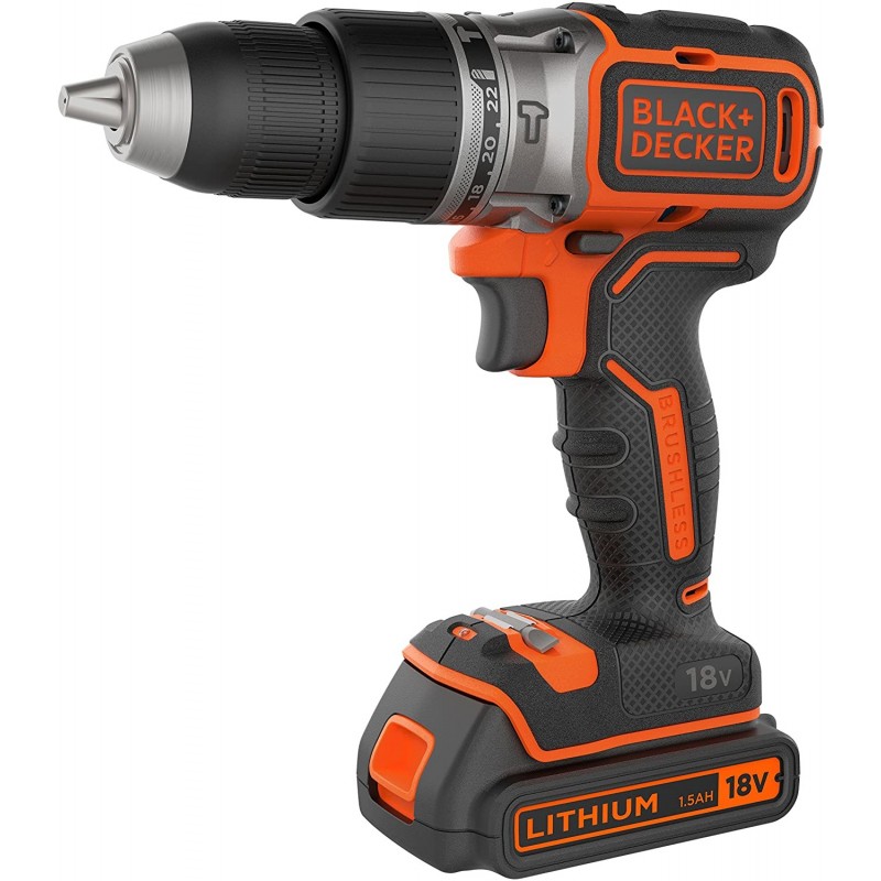 Black & Decker BL188KB-QW destornillador eléctrico y llave de impacto Naranja