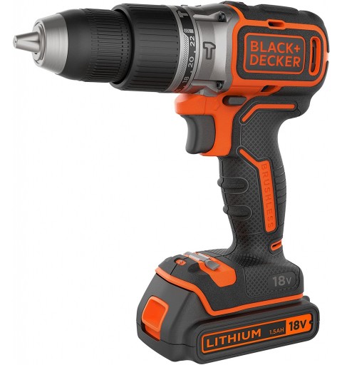 Black & Decker BL188KB-QW cacciavite elettrico e avvitatore a impulso Arancione