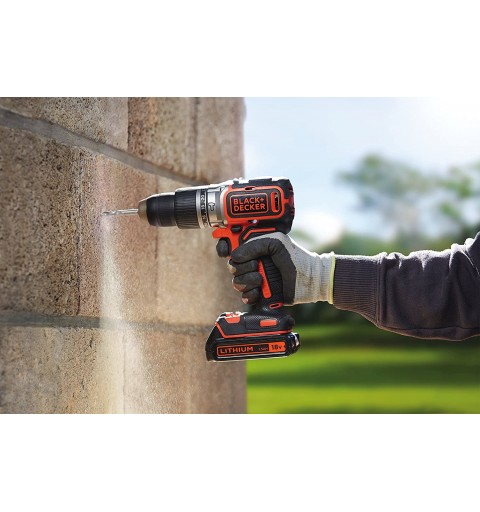 Black & Decker BL188KB-QW cacciavite elettrico e avvitatore a impulso Arancione