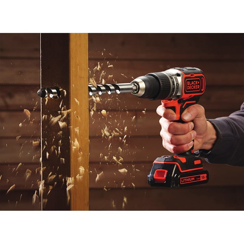 Black & Decker BL188KB-QW cacciavite elettrico e avvitatore a impulso Arancione