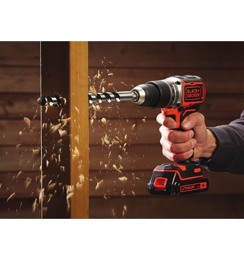 Black & Decker BL188KB-QW cacciavite elettrico e avvitatore a impulso Arancione