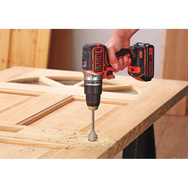 Black & Decker BL188KB-QW cacciavite elettrico e avvitatore a impulso Arancione