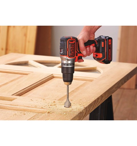 Black & Decker BL188KB-QW cacciavite elettrico e avvitatore a impulso Arancione