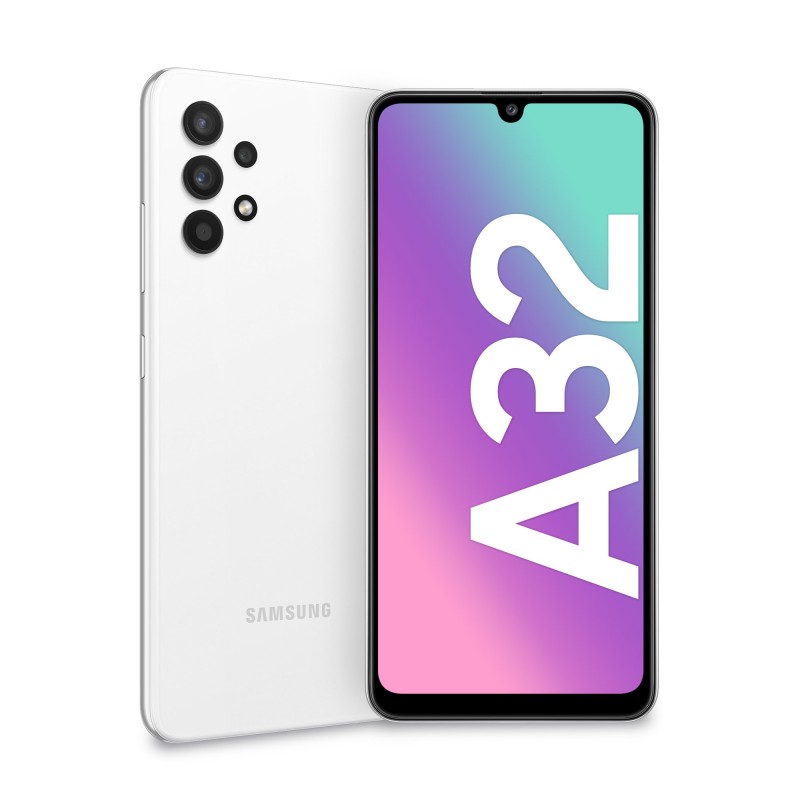 Samsung Galaxy A32 4G A32 128GB Display 6.4” FHD+ Super AMOLED Awesome White
