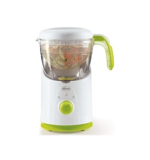 Chicco Easy Meal vaporizador 1 cesta(s) Independiente 500 W Verde, Blanco