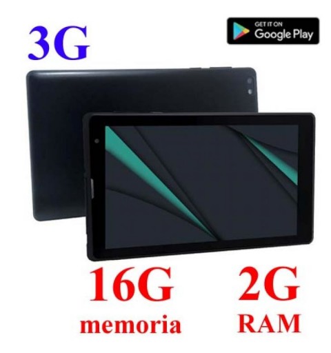 New Majestic TAB-847 3G 16 GB 17,8 cm (7") Mediatek 2 GB Wi-Fi 4 (802.11n) Android 10 Negro