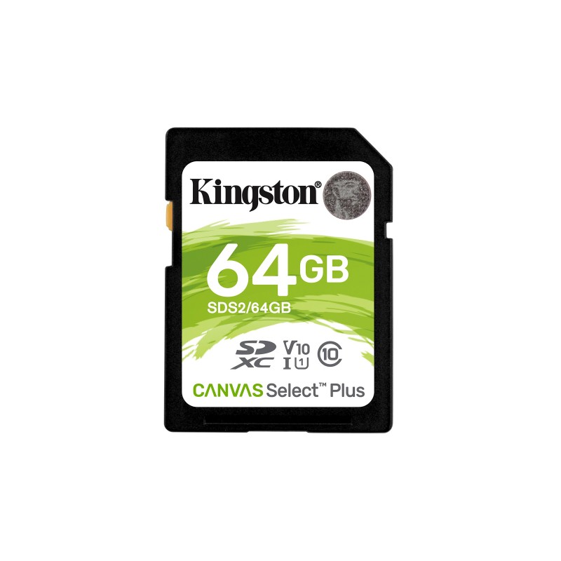 Kingston Technology Canvas Select Plus 64 GB SDXC UHS-I Classe 10