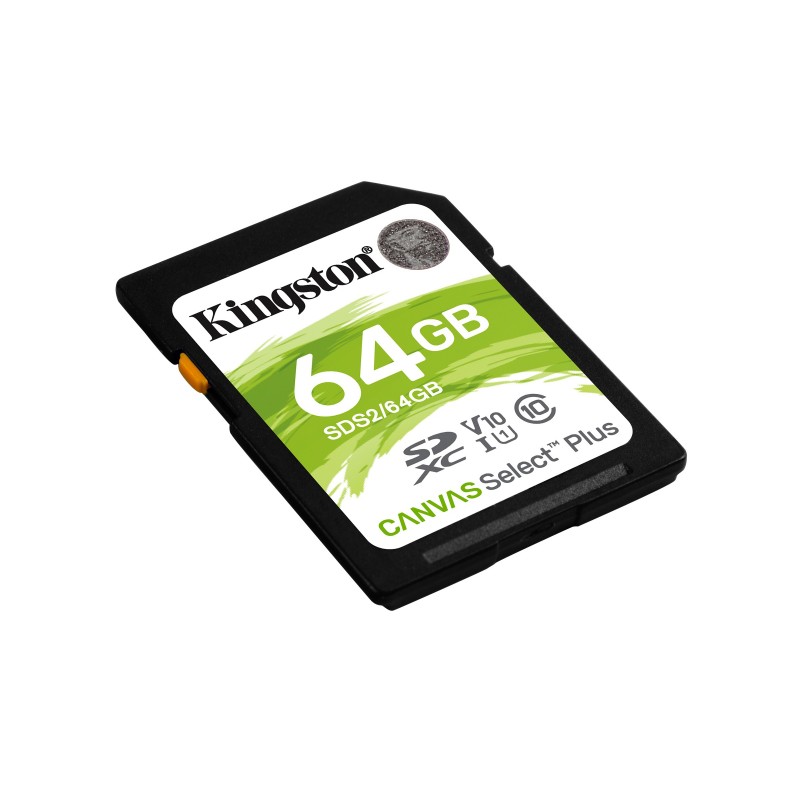 Kingston Technology Canvas Select Plus 64 GB SDXC UHS-I Clase 10