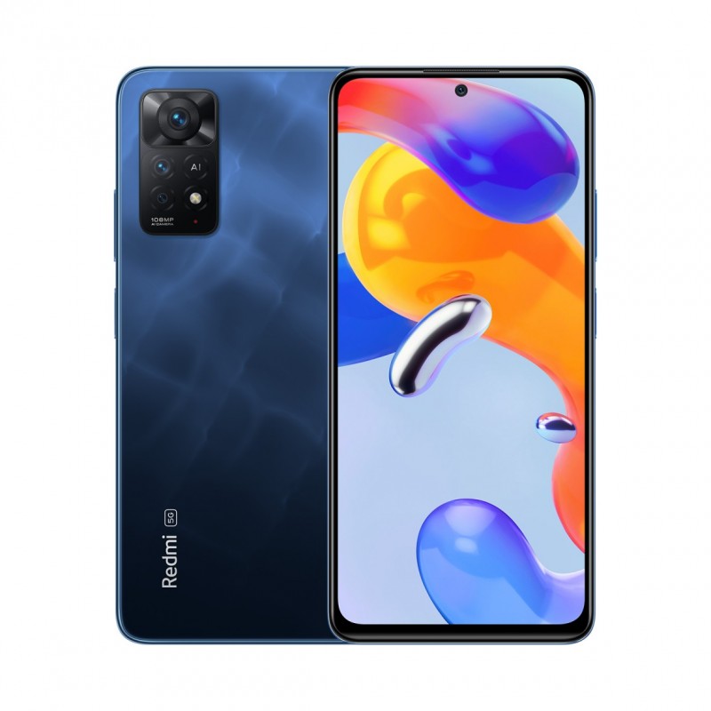 Xiaomi Redmi Note 11 Pro 5G 16.9 cm (6.67") Hybrid Dual SIM Android 11 USB Type-C 6 GB 128 GB Blue