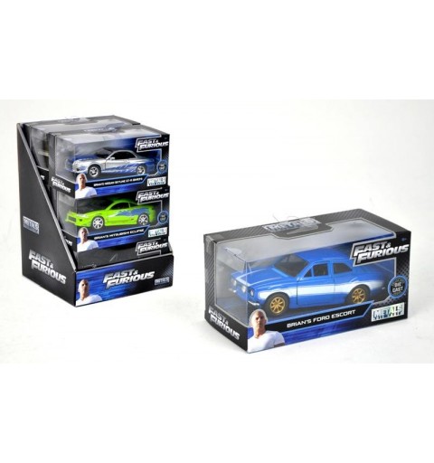 Simba Fast And Furious Auto Scala 1 32 In Display Die-Cast, Funzionamento A Ruota Libera, Parti Apribili 6 Asst.