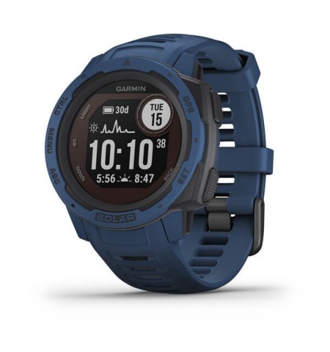 Garmin Instinct Solar MIP Azul GPS (satélite)