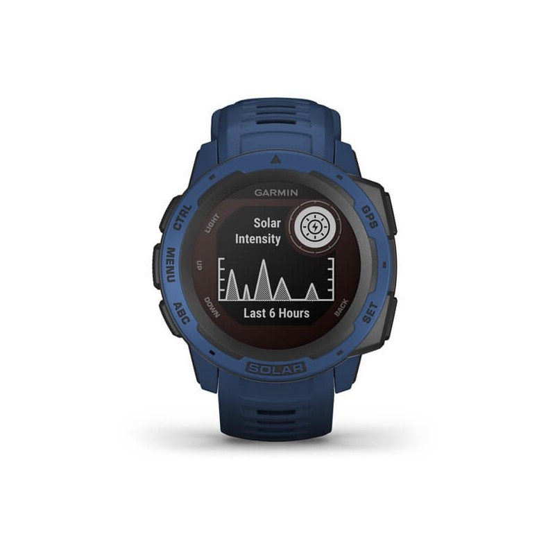 Garmin Instinct Solar MIP Azul GPS (satélite)