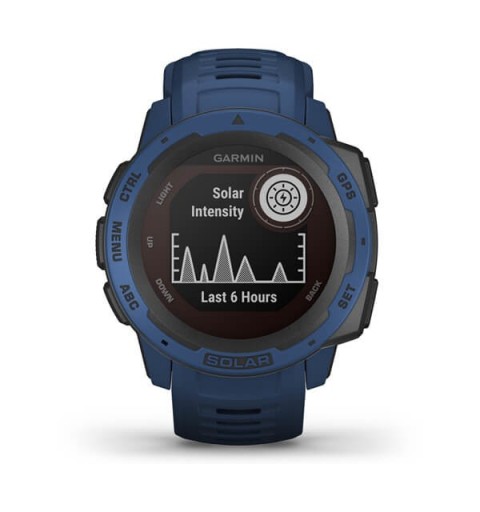 Garmin Instinct Solar MIP Azul GPS (satélite)