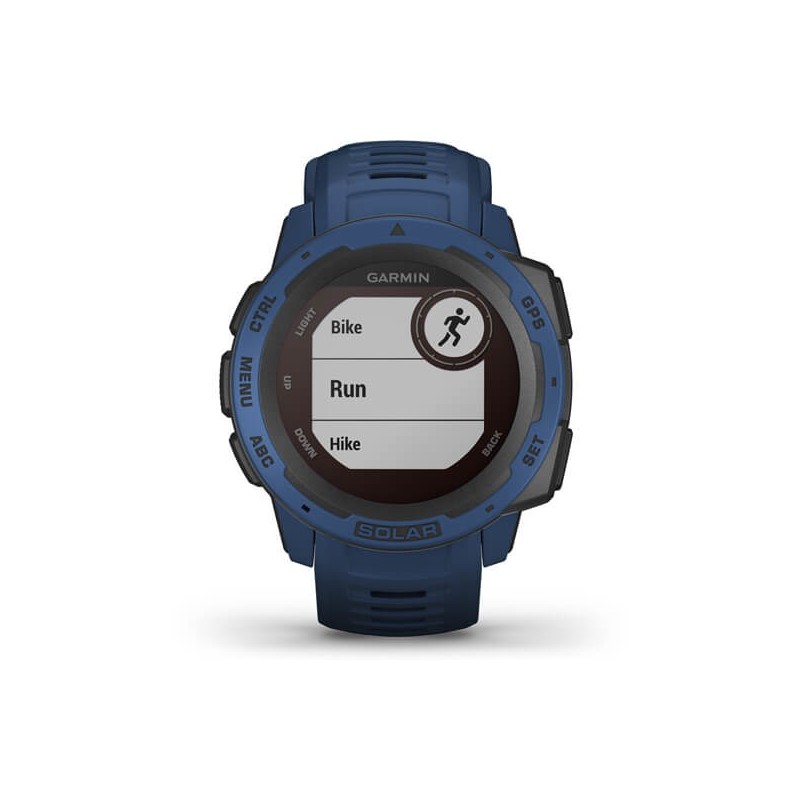 Garmin Instinct Solar MIP Azul GPS (satélite)