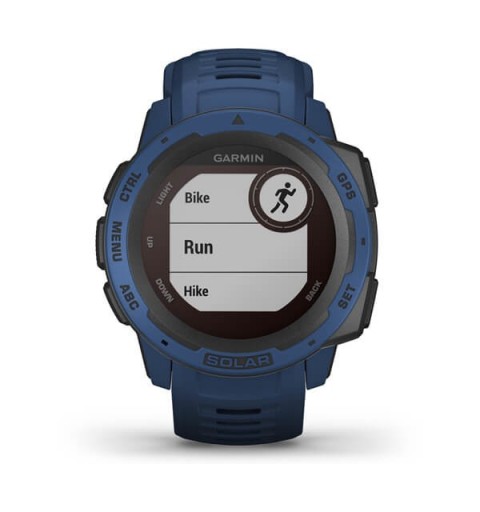 Garmin Instinct Solar MIP Azul GPS (satélite)