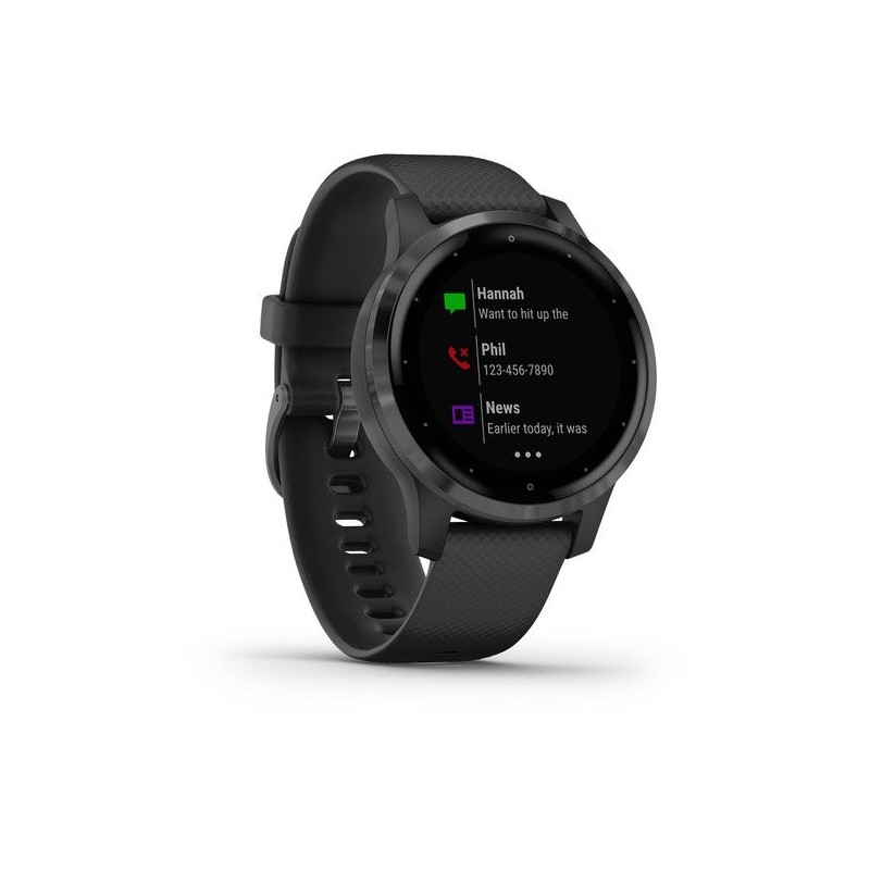 Garmin vívoactive 4s 2,79 cm (1.1") 40 mm Negro GPS (satélite)