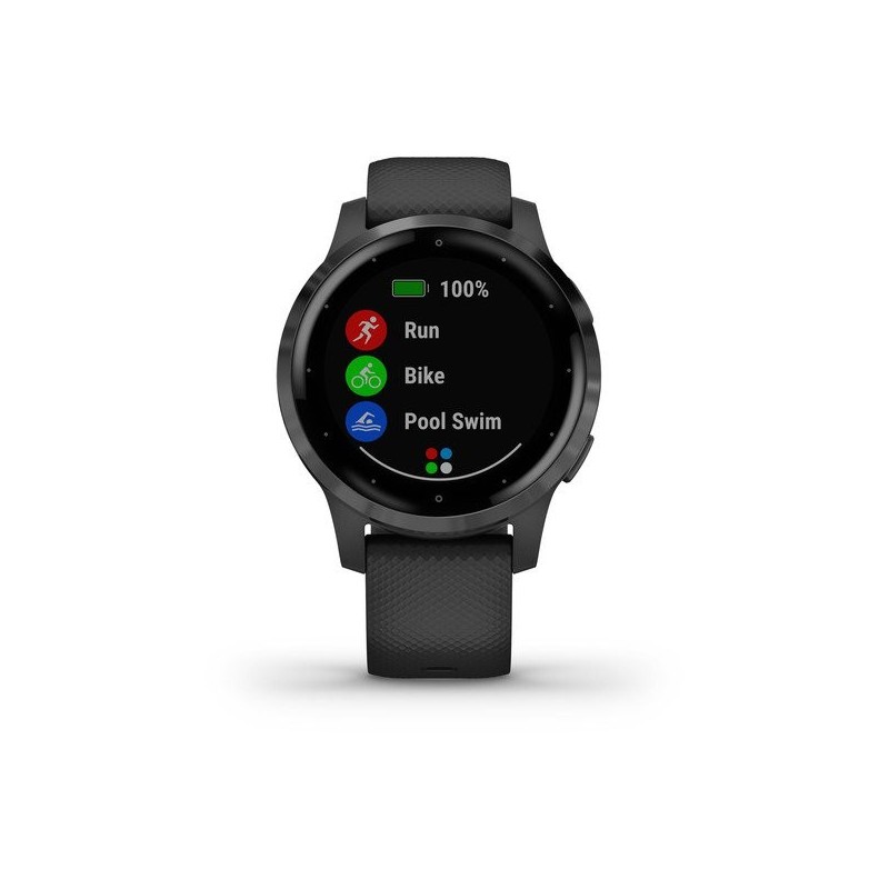 Garmin vívoactive 4s 2,79 cm (1.1") 40 mm Negro GPS (satélite)