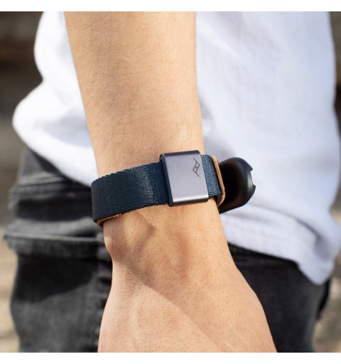 Peak Design Cuff Gurt Digitalkamera Leder, Nylon Blau